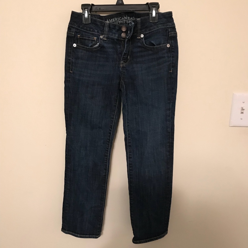 American Eagle Artist Crop Jeans